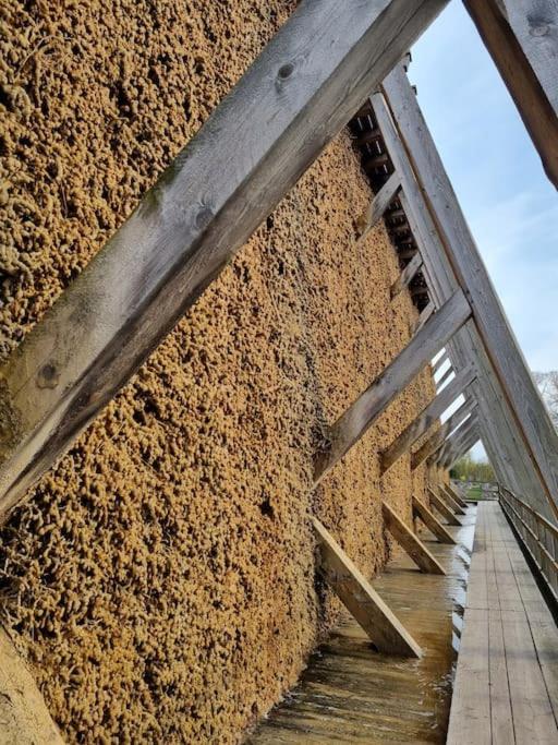 Ferienwohnung Direkt Am Kurpark Mit Gradierwerk Solestadt Bad Dürrenberg Exterior foto